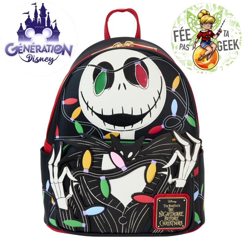 Sac loungefly jack skellington sale